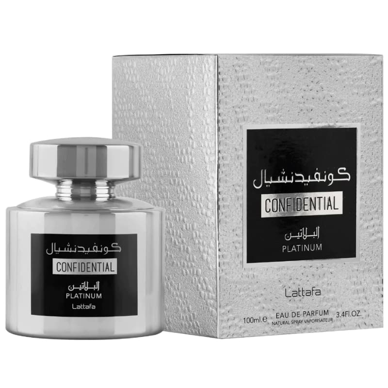 Lattafa Confidential Platinum edp UNISEX - Decanty