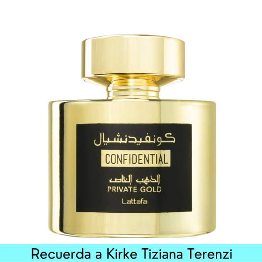 Lattafa Confidential Private Gold edp Unisex - Decanty