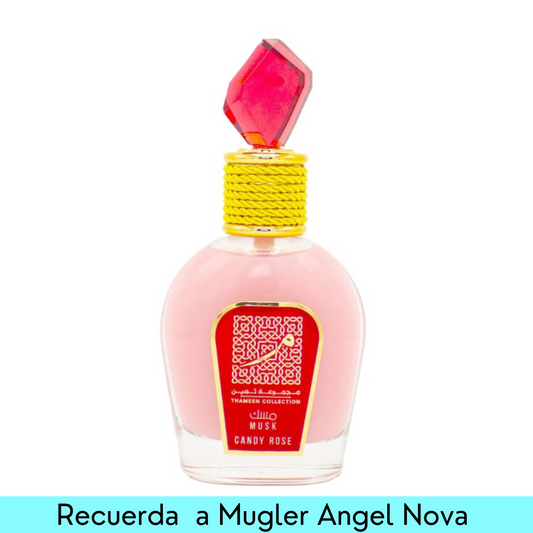 Lattafa Candy Rose Musk edp Mujer - Decanty
